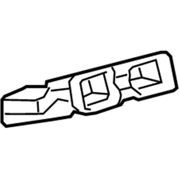 Lexus 58862-50040 Duct, Console Box, NO.2