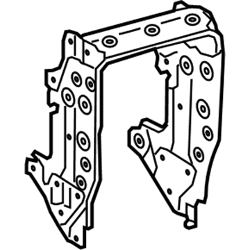 Lexus 58996-50050 Bracket, Console Box Mounting, No.2