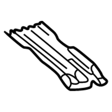 Lexus 63143-60030 Reinforcement, Roof Panel, NO.2