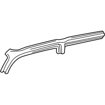 Lexus 61211-60040 Rail, Roof Side, Outer RH