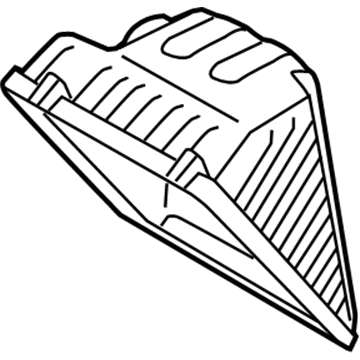 Kia 281112P100 Cover-Air Cleaner