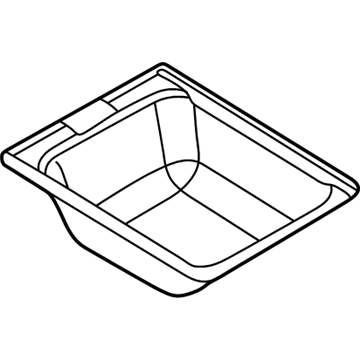 BMW 51-16-8-196-967 Center Armrest Tray