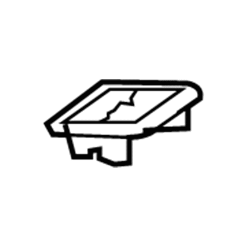 BMW 51-16-7-029-754 Cover, Catch Bracket