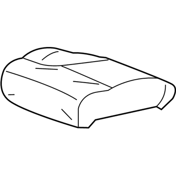 Honda 81131-TT1-A01ZA Cover, Right Front Seat Cushion Trim (Sienna Beige)