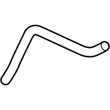 Honda 19504-RAA-A00 Hose, Bypass Inlet