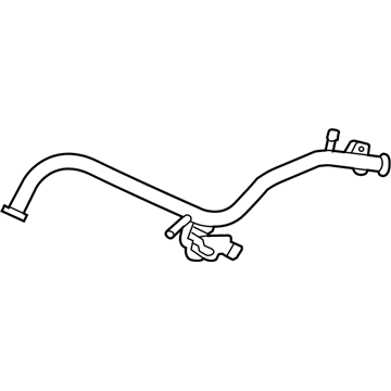 Honda 19510-PZD-A10 Pipe, Heater