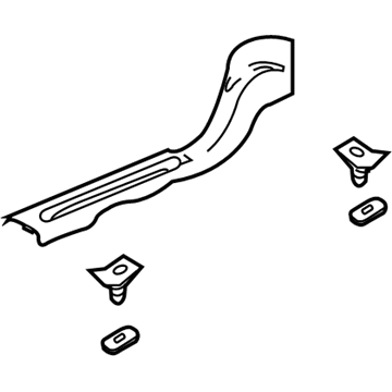 GM 15868991 Rear Sill Plate