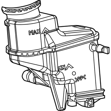 Mopar 68096056AA Reservoir-Brake Master Cylinder