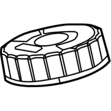 Mopar 68136975AA Cover-Master Cylinder Reservoir