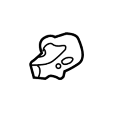 Honda 74213-SDA-A00 Seal, Cowl Top (Driver Side)