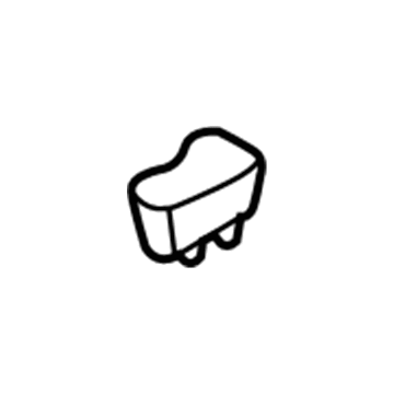 Honda 74223-SDA-A00 Seal, Cowl Top (Passenger Side)