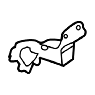 Honda 74212-SDA-A00 Cover, Hood Hinge (Driver Side)