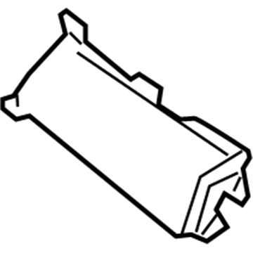 Acura 71151-TZ5-A00 Block, Right Front Grille