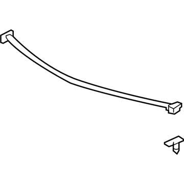 Acura 71127-TZ5-A00 Seal Assembly, Front Grille