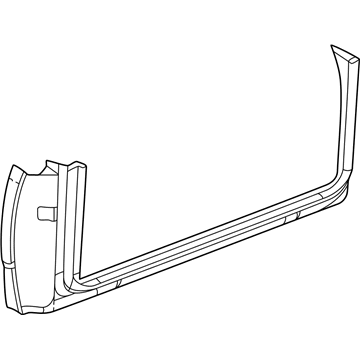 GM 88936985 Frame, Back Body Opening Lower