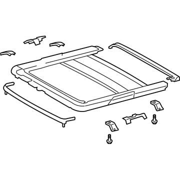Lexus 63203-30180 Housing Sub-Assy, Sliding Roof