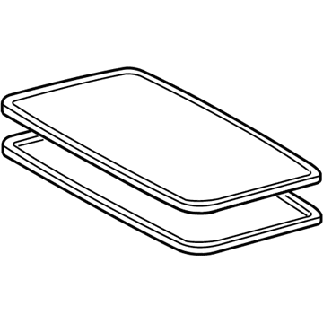 Lexus 63201-30161 Sliding Roof Glass Sub-Assembly