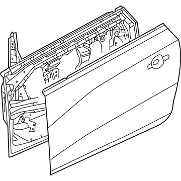 GM 13383636 Door Shell