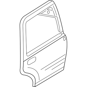 Ford 7L1Z-7824630-A Door Shell