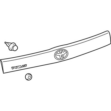 Toyota 76801-47070-A1 Lift Gate Trim