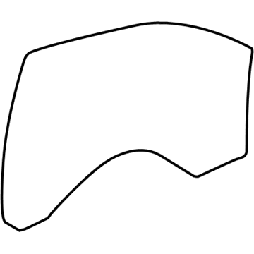 GM 20907712 Door Glass