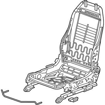 Honda 81526-TVA-A12 FRAME L, FR- SEAT