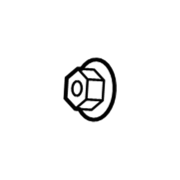 GM 11548360 Upper Control Arm Nut