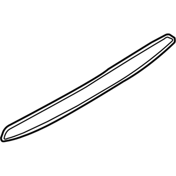 BMW 51-24-7-114-521 Gasket, Trunk Lid Grip