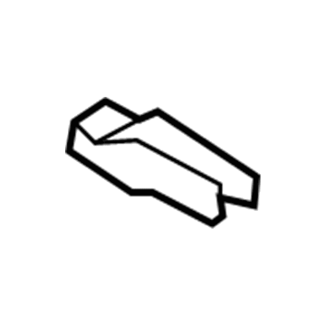 Nissan 88222-1JA0C Cover-Inner Leg, 2ND Seat RH