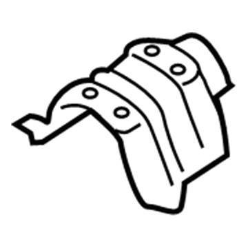 Nissan 74756-1KD0A INSULATOR Heat Front