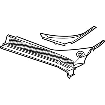 GM 84228706 Cowl Grille