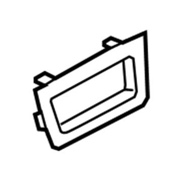 BMW 51-45-9-239-295 Cover, Light Control Unit