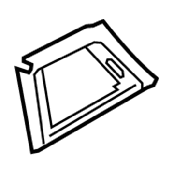 BMW 51-45-8-054-949 Trim Instrument Panel Hexagonal Aluminium.Driver