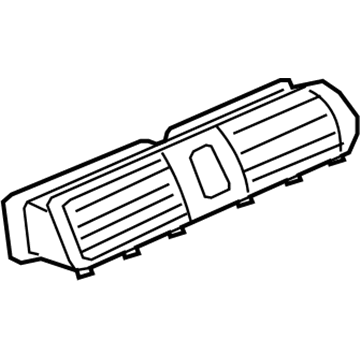 BMW 64-22-9-347-436 Fresh Air Grille Center