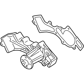 Nissan 21010-4S126 Pump Assy-Water