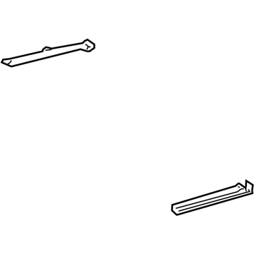 Lexus 63217-33040 GARNISH, Sliding Root