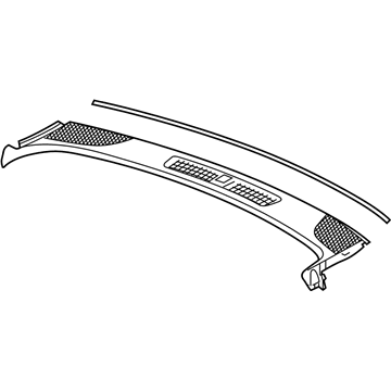 GM 84389943 Defroster Panel
