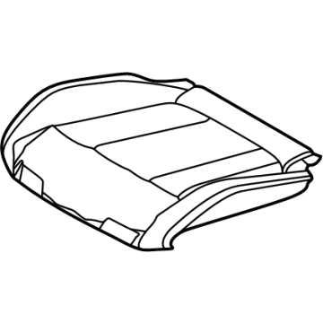 BMW 52-10-7-472-509 Cover, Comfort Seat, A/C Leather