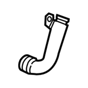 Honda 17261-RX0-A00 Tube E, Air Inlet