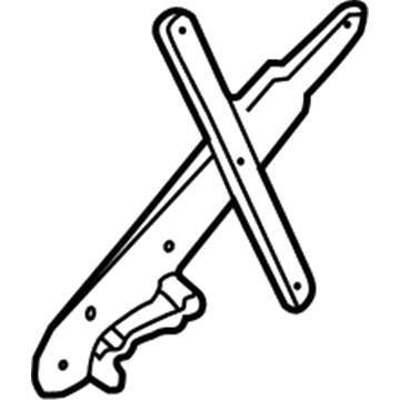 GM 15643719 Rear Side Door Window Regulator