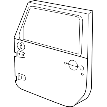Mopar 68002358AE Door-Front