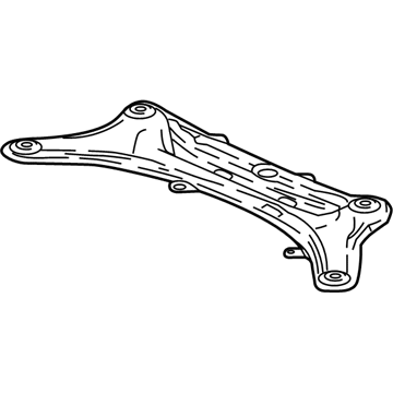 Acura 50240-TZ5-A02 Stiffener, Front Subf
