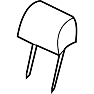 BMW 52-10-7-117-163 Headrest Leather