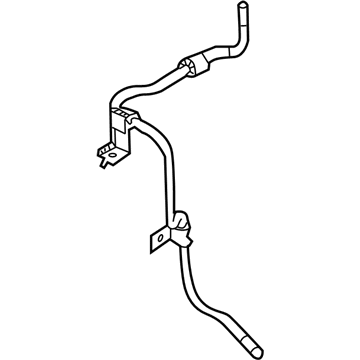 Kia 575781F000 Pipe-Return Assembly