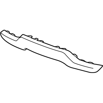 GM 23243083 Front Bumper Fascia Skid Plate