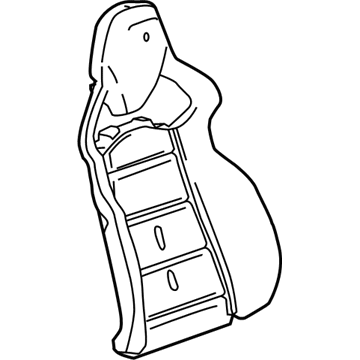 GM 22980573 Seat Back Pad