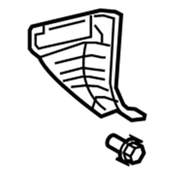 Toyota 62111-0C030-C0 Cowl Trim
