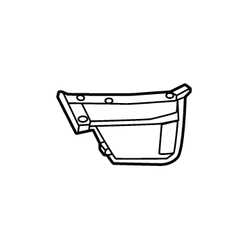Ford NL1Z-15A245-AA BEZEL - FOG LAMP
