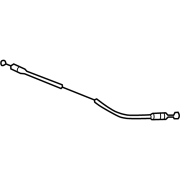 Hyundai 81280-38000 Cable Assembly-Trunk Lid Release