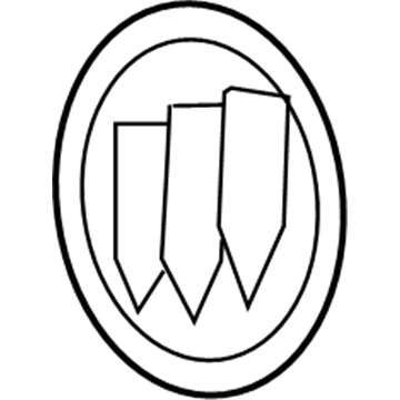 GM 25759434 Emblem